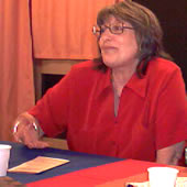 Violette Saubin, présidente de Contact Lyon